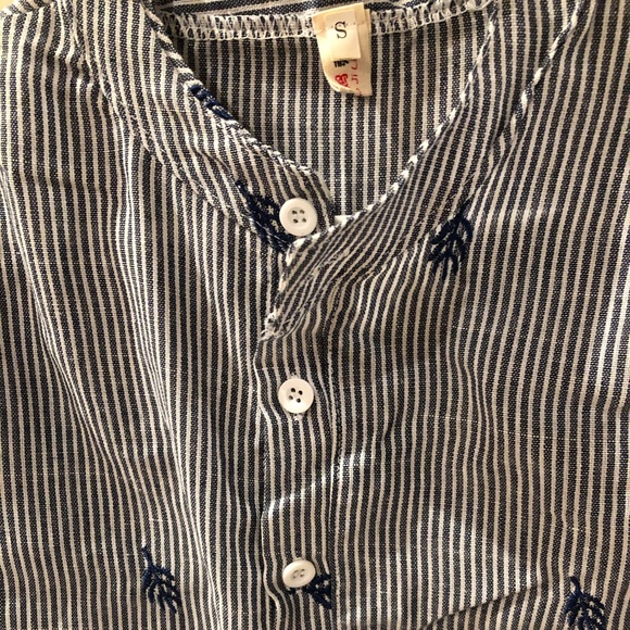 Stand Collar Blouse - Picture 4 of 6